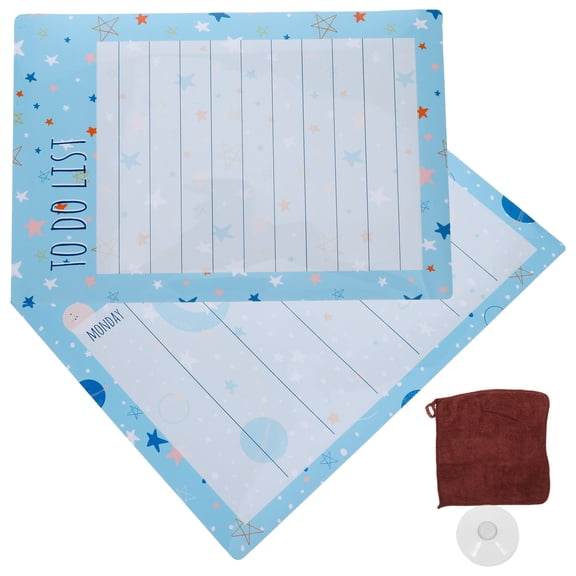 SWETRACE Weekly Magnetic Planner for Fridge, PVC Material, 1-Week Note Taking Calendar, 30.5x20.3x0.2 Inches, Home Organization