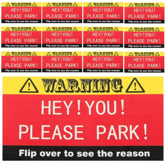 SWETRACE 100Pcs Parking Number Sign for Public Parking Areas and