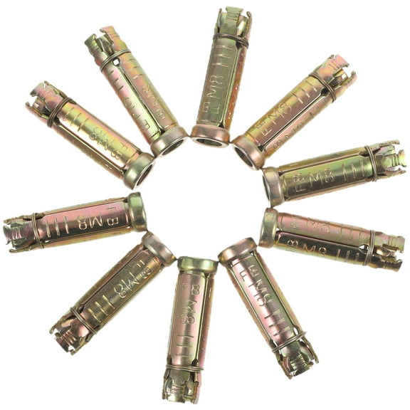 SWETRACE 10Pcs Expansion Concrete Wall Anchors for Handymen in Construction