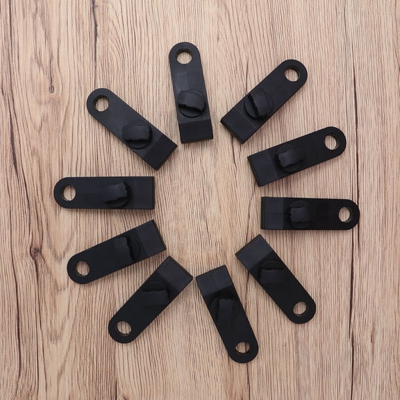 SWETRACE Canopy Clamps Black 10Pcs High Tensile Strength Material For Outdoor Use