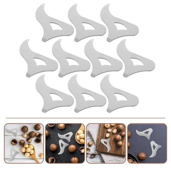 SWETRACE 10Pcs Nut Sheller for Macadamia Nuts Ergonomic Design Compact Tool