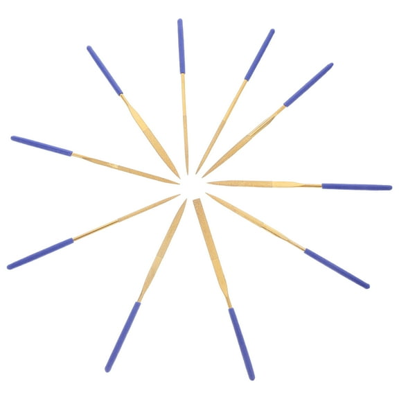 SWETRACE 10Pcs Precision Hand Tools Jeweler Files Jewelry File Set For Metal Working