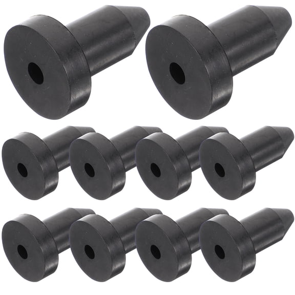 SWETRACE 10Pcs Professional Kayak Drain Plug Certified for Small Boat and Canoe Use 1.4x0.9in