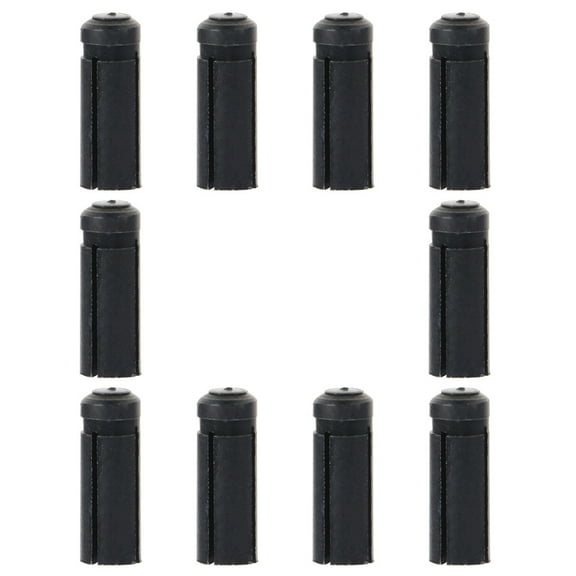 SWETRACE 10Pcs Sturdy Wing Fixator in Black for Accessories and Wear-Resistant Use