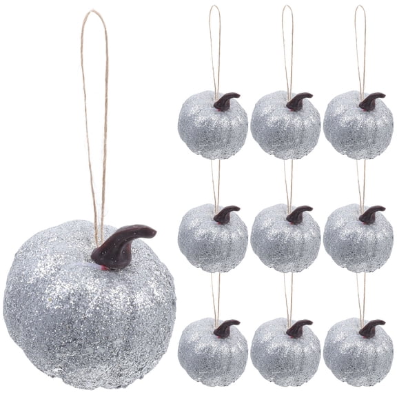 SWETRACE 10pcs Season Foams Pumpkin Decor Silver cate Party