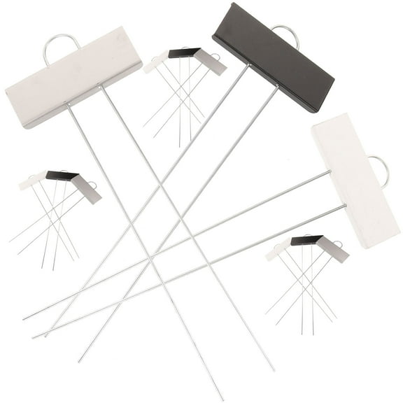 SWETRACE 12-Pcs Waterproof Stainless Steel Plant Tags for Gardening Accessories in