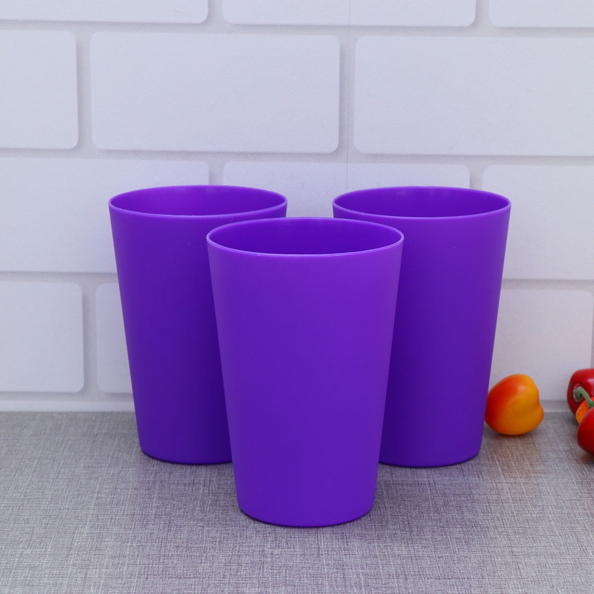 SWETRACE 12Pcs Party Plastic Cup Round Stackable for Graduation and ...
