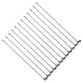 thumbnail image 1 of SWETRACE 12Pcs Plastic Garden Stake for Supporting Peonies and Roses 19In, 1 of 8