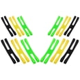 SWETRACE 12pcs Silicone Lunch Box Straps H Shape Reusable Elastic Bands ...
