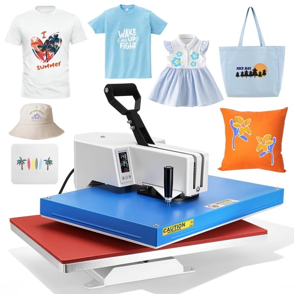 SWETRACE 16x24 Inch Heat Press Machine with 3500W Fast Heating and Digital Control for T-Shirt Mug Plate Sublimation Transfer