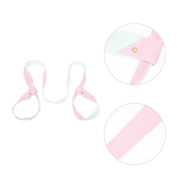 SWETRACE Cotton Yoga Mat Strap Pink 1Pack 56.7X1.6In