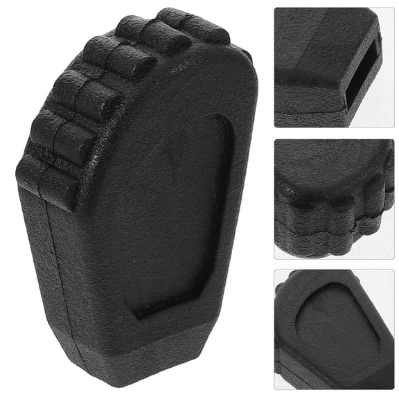SWETRACE Drum Leg Protector Snare Drum Stand Rubber Grips Plastic Black 1Set Wear-resistant Classic