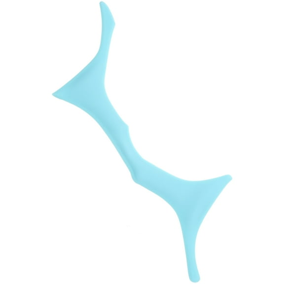 SWETRACE Eyebrow Ruler Stencils Eyebrow Shaping Template Blue 1Set 6.8x2.3in