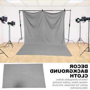 SWETRACE 1Pack Grey Photography Background for Home Decor and Parties
