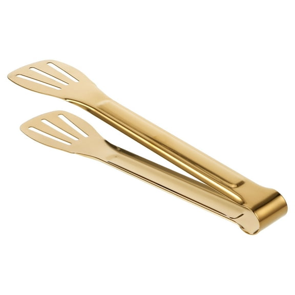 SWETRACE 1Pack Kitchen Clamps for Steaks and Bread in Restaurants 9 Inch Golden