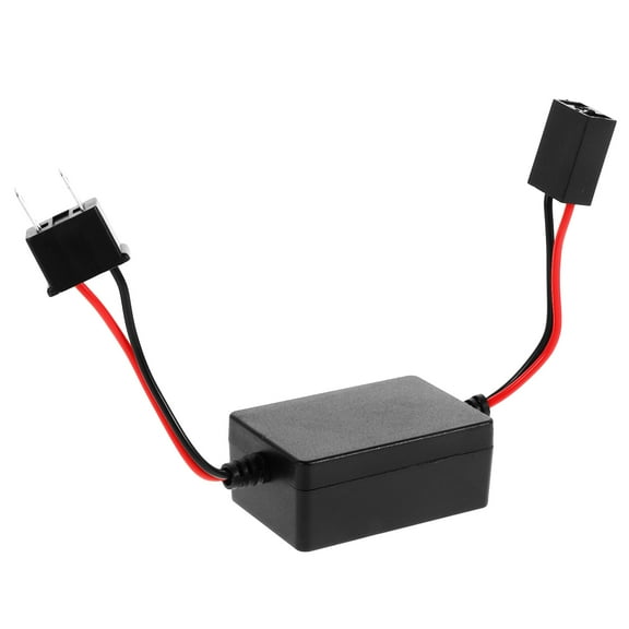 SWETRACE 1Pack Multi Color LED Headlight Decoders for Fog Light Harness and Enhanced Lighting Quality 10.3x1.5x1in