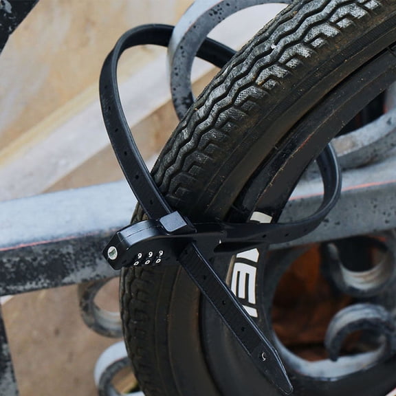 SWETRACE 1Pack Portable Cycling Cable Lock Measuring 54x2cm in Size for Scooters