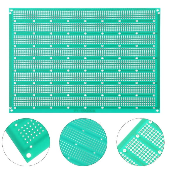 SWETRACE 1Pack Prototyping Circuit Board for Makers 11.8X5.9X0.08In
