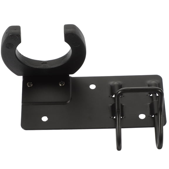 SWETRACE 1Pack Simple Design Mic Hanger in Black for KTV and Home Use Storage