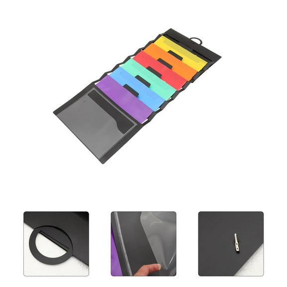 SWETRACE 1Pack Simple Style Hanging Folder for Office Supplies Expandable Wall File Holder