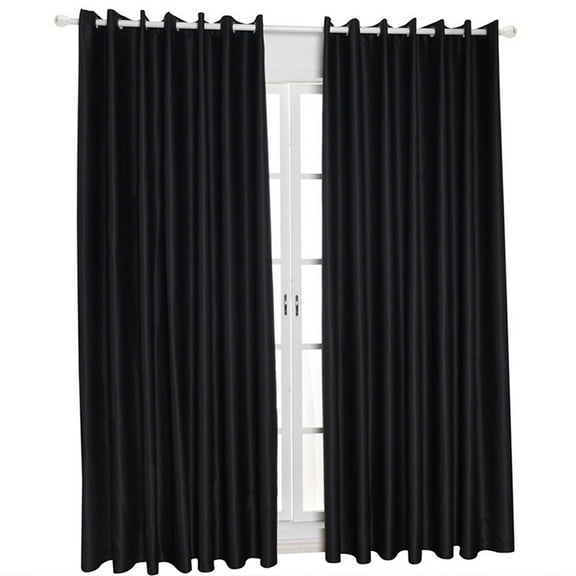 SWETRACE 1Pack Thermal Insulated Blackout Curtains for Living *98in Polyester Privacy Protection