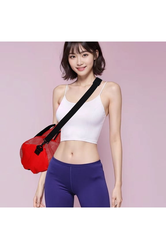 Reusable Beach Bags Pool Bag for Holiday Waterproof Red 1Pack