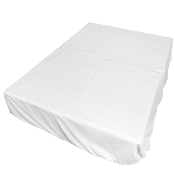 SWETRACE 1Pack White Single Fitted Sheet for Comfortable Sleep Home Use