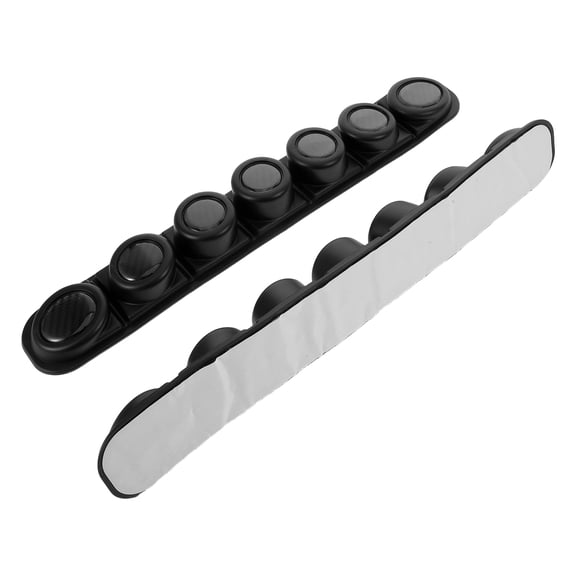 SWETRACE 1Pair Black Car Bumper Protector Strip Adhesive Anti Scratch Guard for Suv Pickup Truck Bumpers