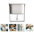 thumbnail image 1 of SWETRACE Office Use Self Watering Plant Pot White Plastic 1Pc, 1 of 8