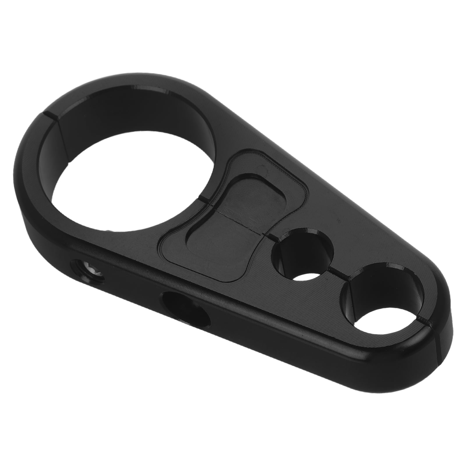 SWETRACE 1Pcs Black Handlebar Line Clamp for ATV and Off-road Vehicle Upgrades
