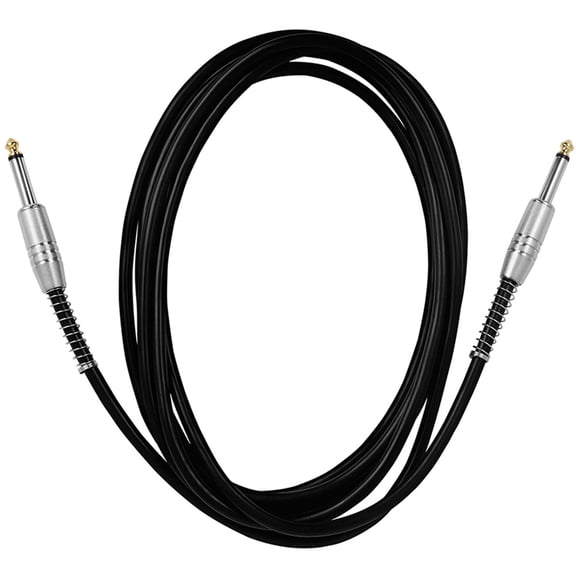 SWETRACE 1Pcs Black Plastic Guitar Patch Cable For Clear And Crisp Sound In Live Shows
