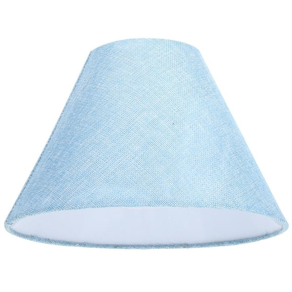 SWETRACE 1Pcs -Blue Metal Cloth Round Lampshade for Light Diffusion Home Decoration Table Fittings