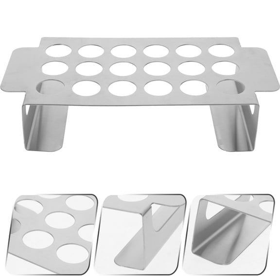 SWETRACE Heat-Resistant Drumsticks Grill Rack Plated Silver Stainless Steel for Home Bbq