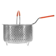 SWETRACE Deep Fryer with Basket, 30x17.5x11cm, Multi-Function Frying and Steaming Appliance for Home Cooking