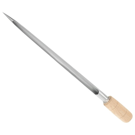 SWETRACE 1Pcs Grains Powder Sampler Silver 35x1.4in Cylindrical Stainless Steel for Farm and Laboratory Use