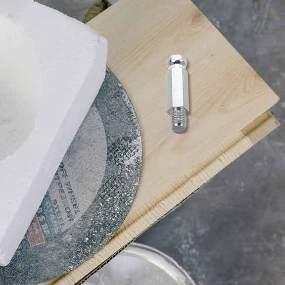 SWETRACE Silver Grinder Extension Shaft for Precise and Versatile Grinding Use