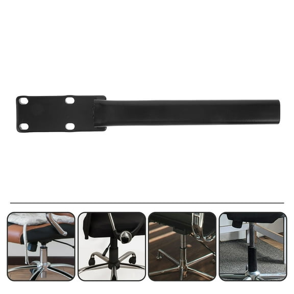 SWETRACE 1Pcs Office Chair Part Replacement Black Triangular Frame Thickened Stainless Steel