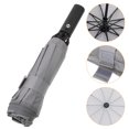 thumbnail image 1 of SWETRACE 1Pcs Sturdy Grey Pongee Umbrella for Outdoor Use with Wind-Resistant and Waterproof Design, 1 of 8