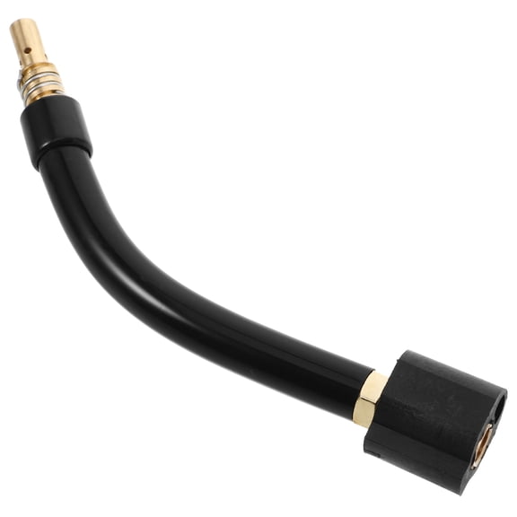 SWETRACE Black Welding Torch Neck Assembly with Enhanced Flexibility for and Welding Performance