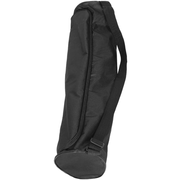 SWETRACE Black Yoga Mat Gym Bag with Rectangular Shape, Minimalist Design, Lightweight and Durable for Men and Women