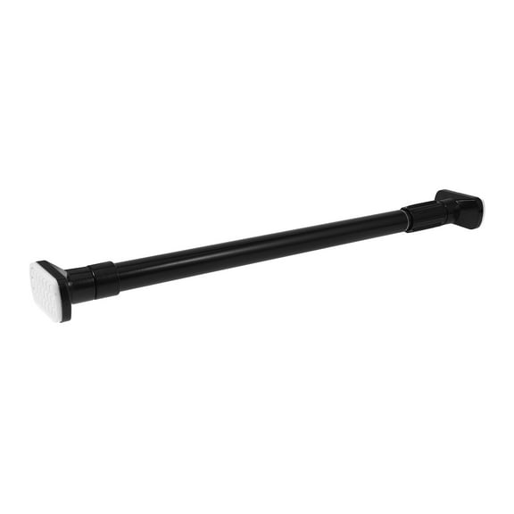 SWETRACE Black Stainless Steel Extendable Closet Clothes Rod for Wardrobe Storage Home Organization
