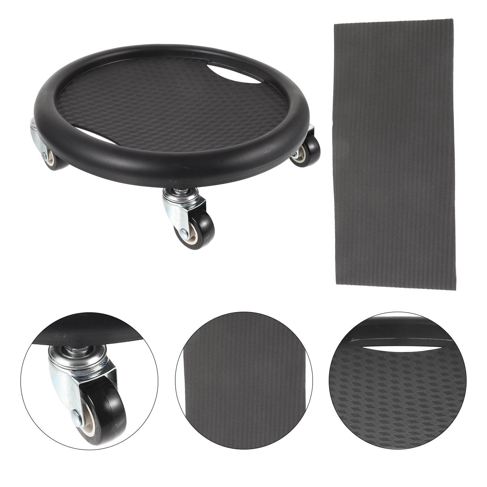 SWETRACE 1Set Sliding Discs for Exercise Black Fitness Equipment with ...