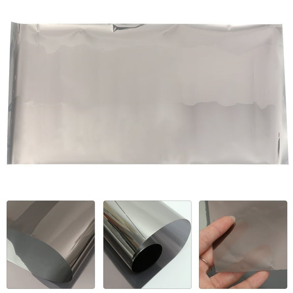 SWETRACE 1Set One Way Window Film Silver Sun Blocking UV Protection Privacy Certified