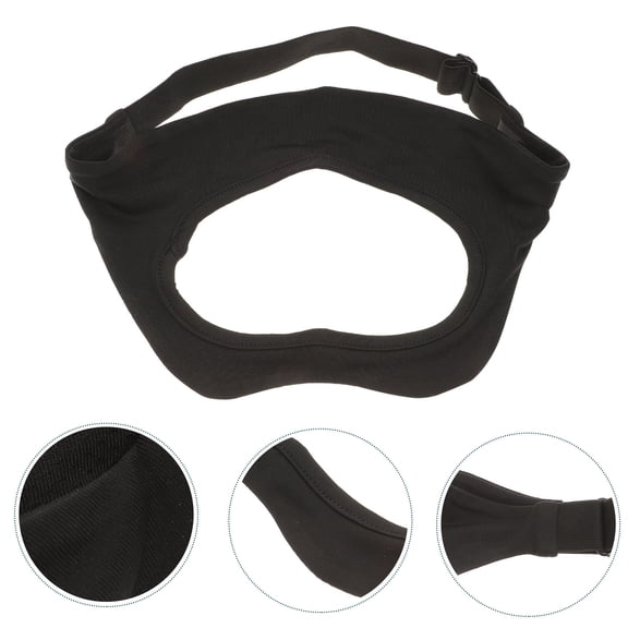 SWETRACE 1Set VR Eye Mask Cover Adjustable for VR Workouts and Games in Black