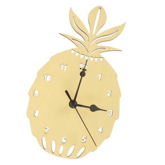 SWETRACE Modern Silent Wall Clock for Bedroom and Home, 1 Set, 9.8 x 5.9 x 1.2 Inches, Quiet Non-Ticking Design