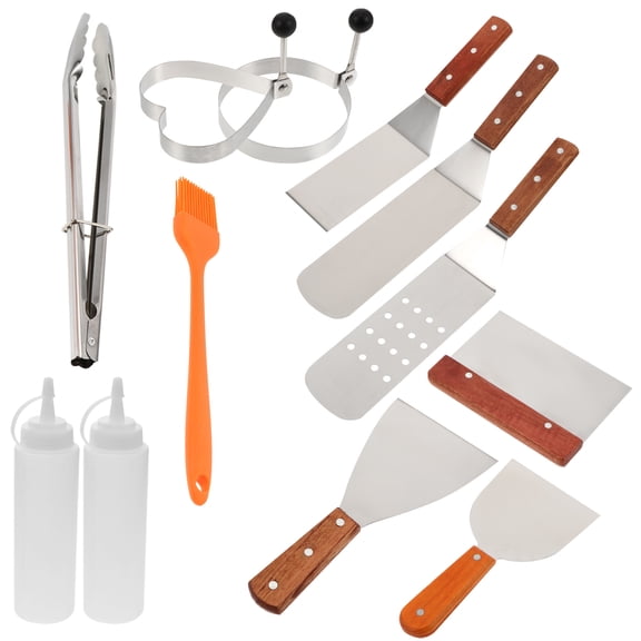 SWETRACE Grill Accessory Bbq Grill Utensils Set Stainless Steel 1 Set 12Pcs
