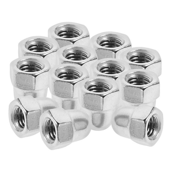 SWETRACE 20Pcs Silver Hexagonal Screw Covers Caps For Screws Stainless Steel Dome Cap