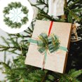 SWETRACE 20pcs Green Plastic Flower Pull Bow Wrap Bows for Christmas ...