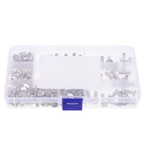 SWETRACE 220Pcs Carbon Steel M5 Screw Posts for Photo Album and Craft Binding