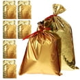 thumbnail image 1 of SWETRACE 24Pcs Reusable Wrapping Bags in Golden for Small Wrapping Bags and Sweets, 1 of 8
